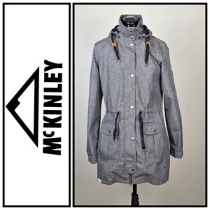 McKinley Laria Ladies Casual Jacket – Waterproof Windbreaker – Size S